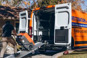 911-restoration residential-water-damage-equipment in San Diego