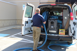 911-Sewage-Restoration-Van in San Diego