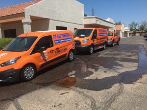 911-restoration water-damage-restoration-vehicles in San Diego